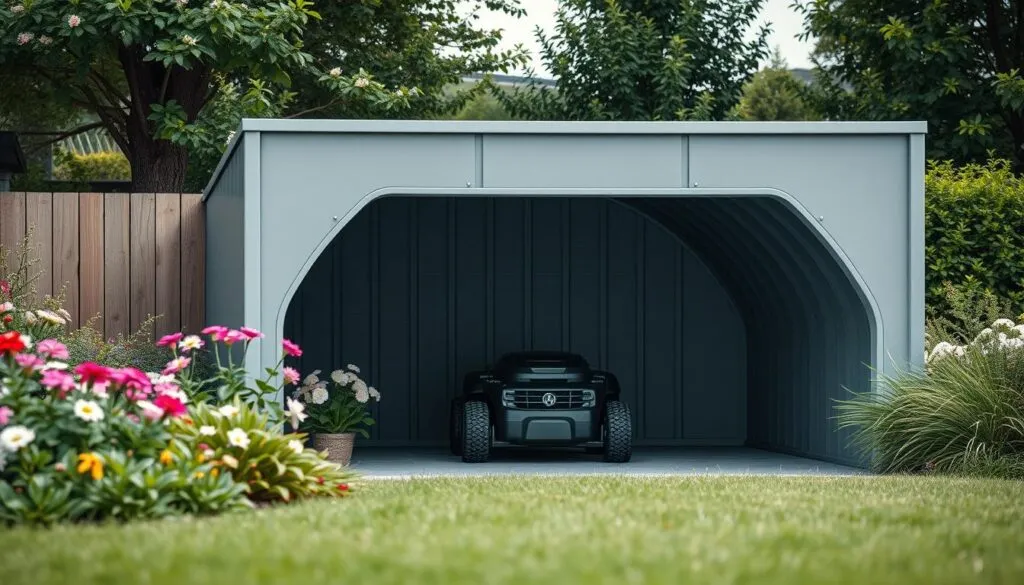 Mähroboter Garage Mähroboter Garage