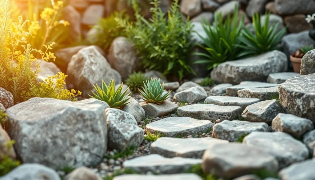 Steingarten Dekoration Steingarten Dekoration