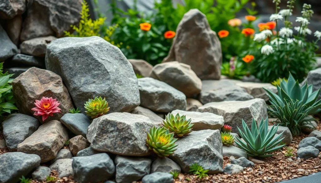 Steingarten Dekoration Steingarten Dekoration