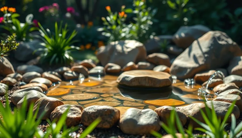 Steingarten Wasserelemente Steingarten Wasserelemente