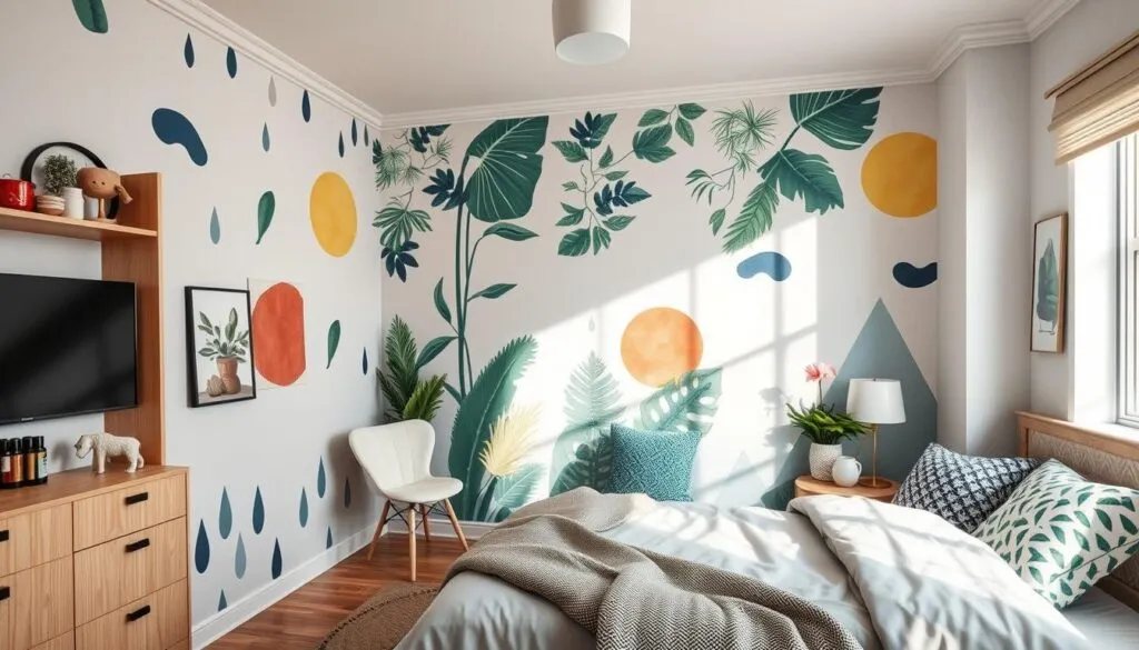 Tapete Jugendzimmer Designvarianten