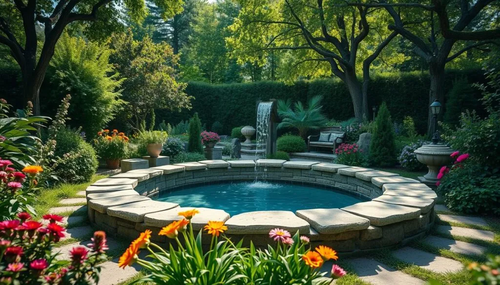 Tauchbecken im Garten Tauchbecken im Garten