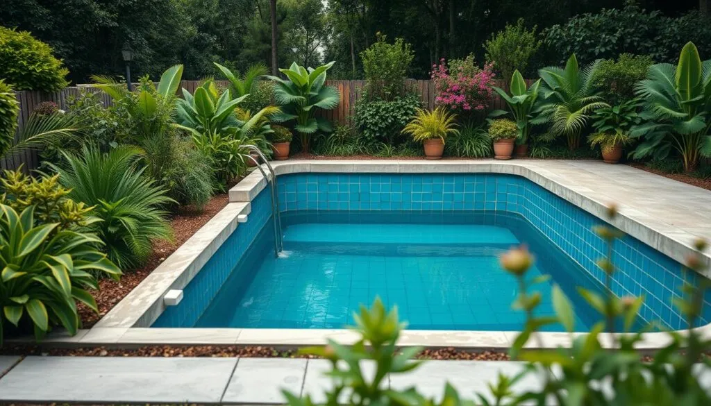 Tauchbeckenstruktur Tauchbeckenstruktur