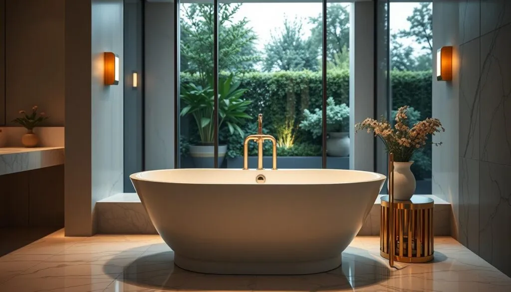 freistehende Badewanne