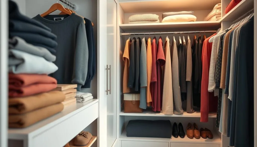 Kleiderschrank organisieren