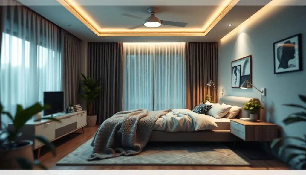 Smart Home Schlafzimmer Technologie Smart Home Schlafzimmer Technologie