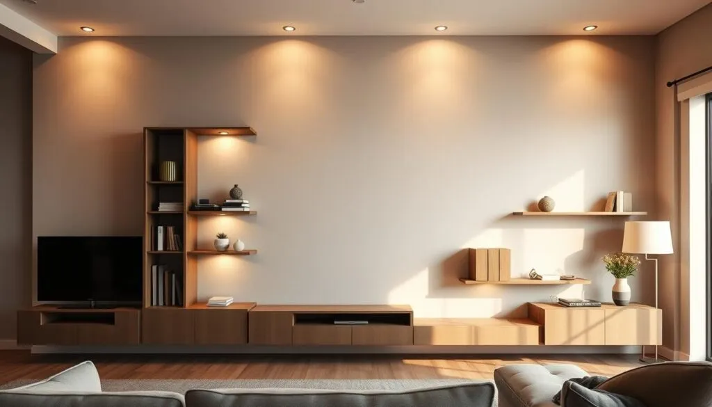 Flexible Wandgestaltung im Wohnzimmer Flexible Wandgestaltung im Wohnzimmer