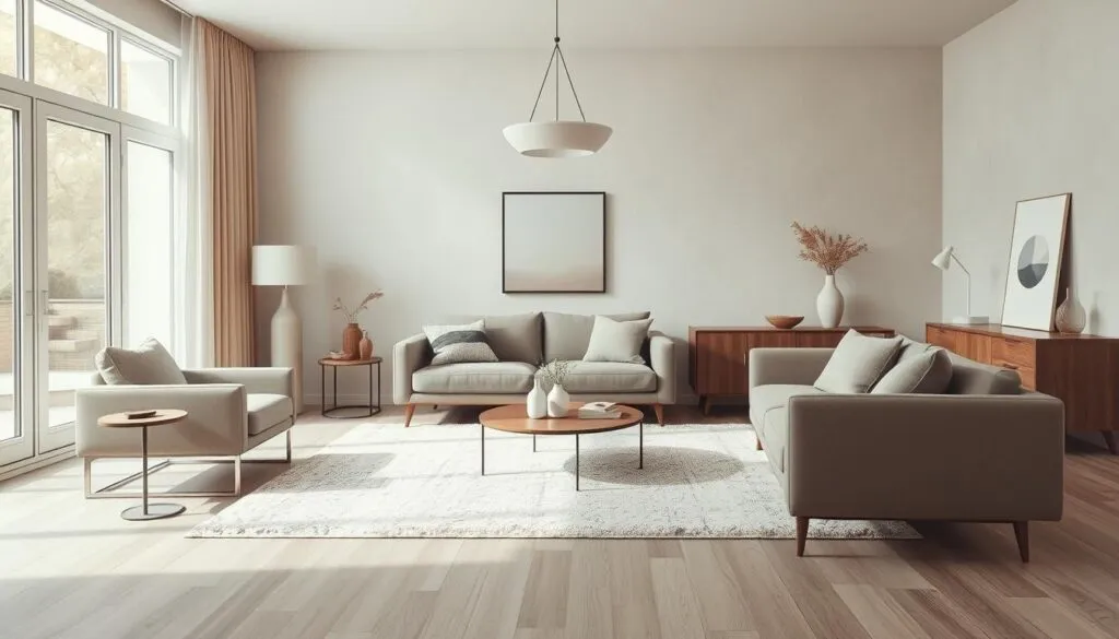 Greige Farbtrends in Inneneinrichtung