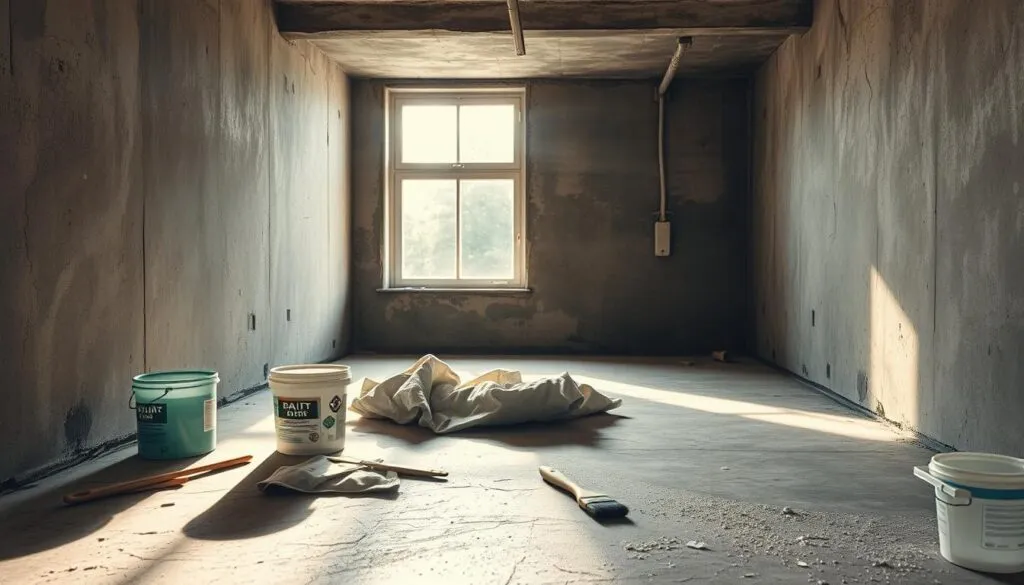 Kellerrenovierung Vorbereitung