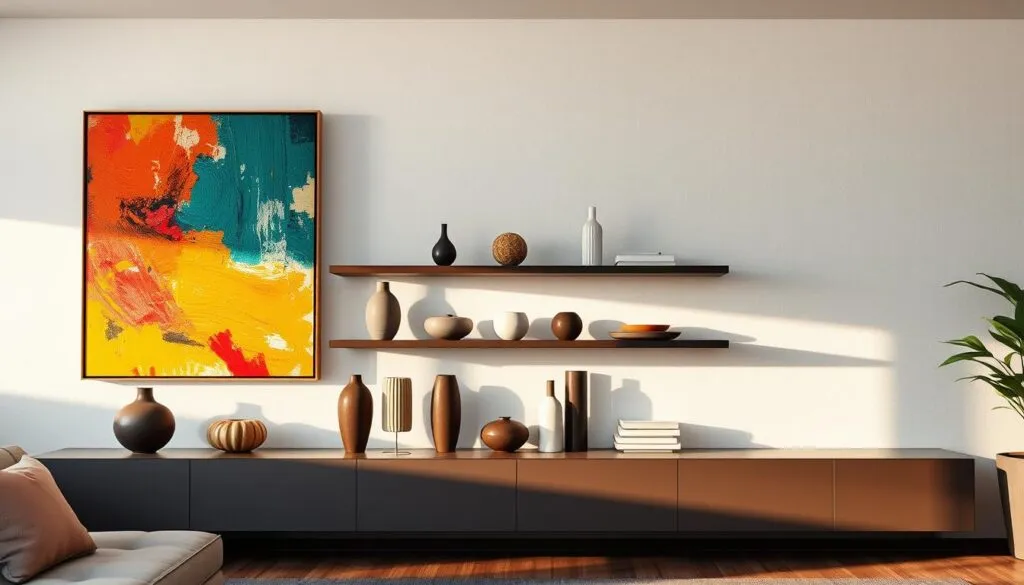 Moderne Wandgestaltung mit Wandbildern