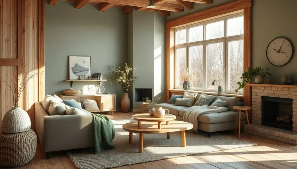 Skandinavische Farbpalette