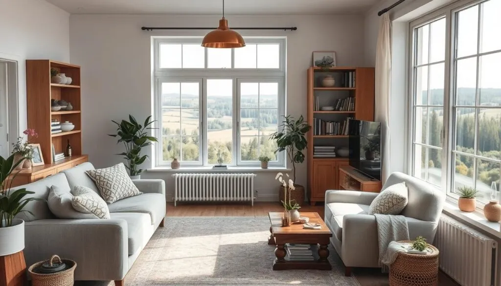 Skandinavischer Landhausstil Wohnzimmer