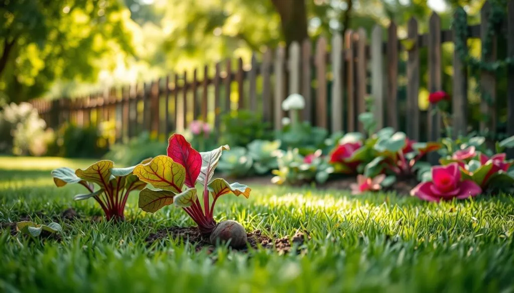 Beet anlegen auf Rasen