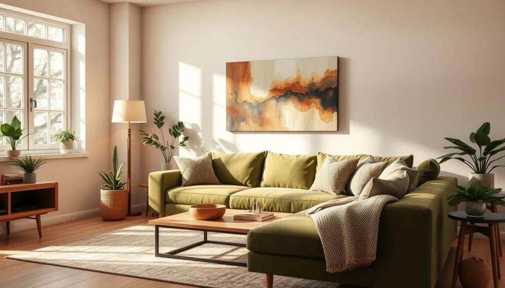 Olivgrün Wohndesign Inspiration