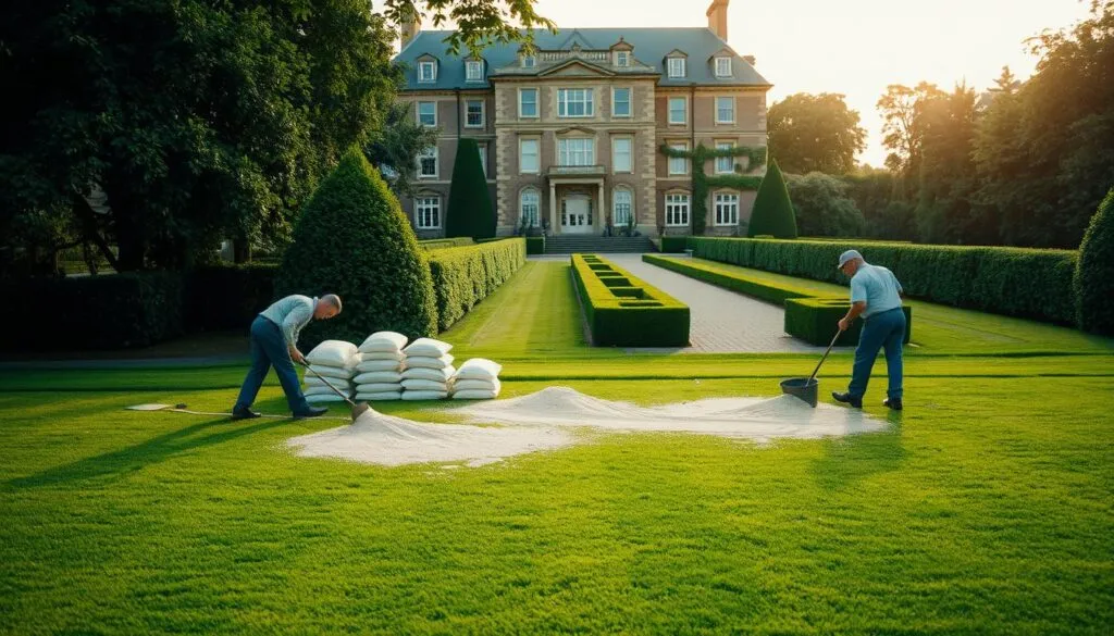 Rasensanden Zeitplanung Rasensanden Zeitplanung