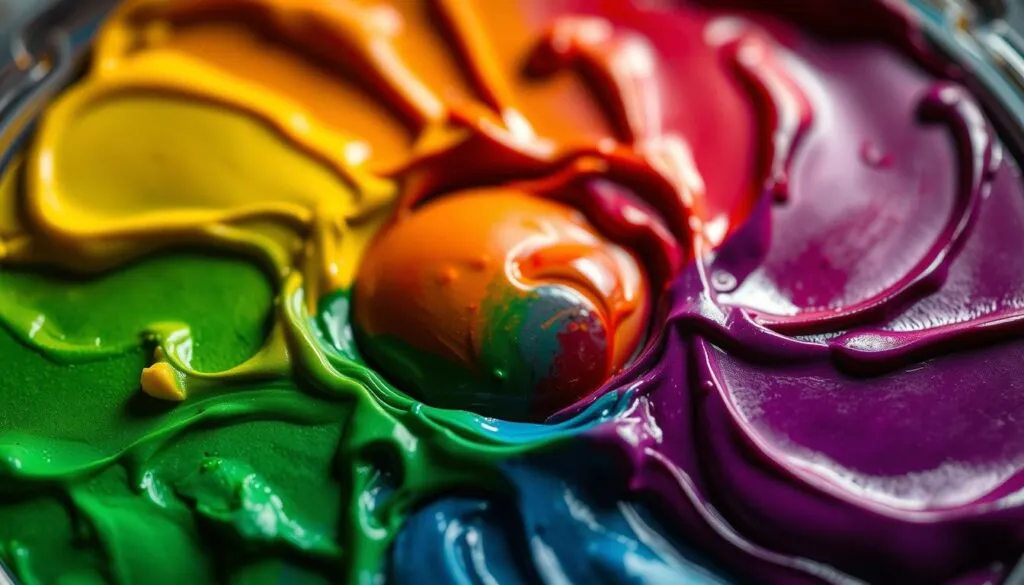 Sekundärfarben Mischung Sekundärfarben Mischung