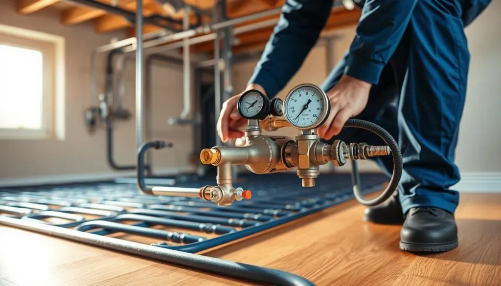 Wartung Fußbodenheizung