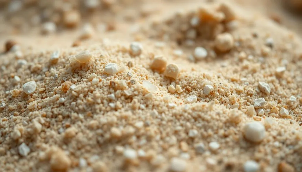 Quarzsand Bodenstruktur Rasenpflege Quarzsand Bodenstruktur Rasenpflege