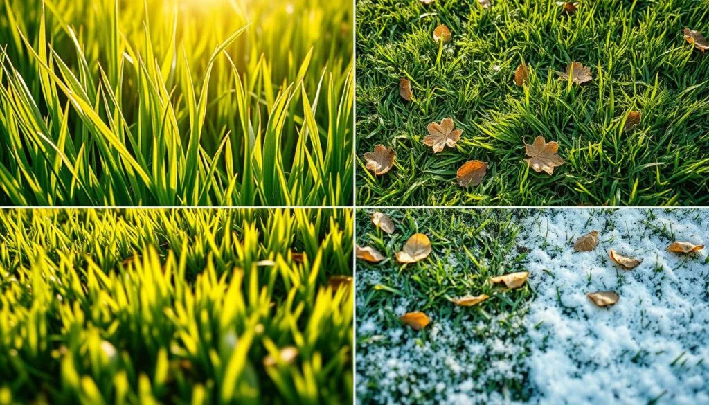 Rasenpflege Jahreszeiten