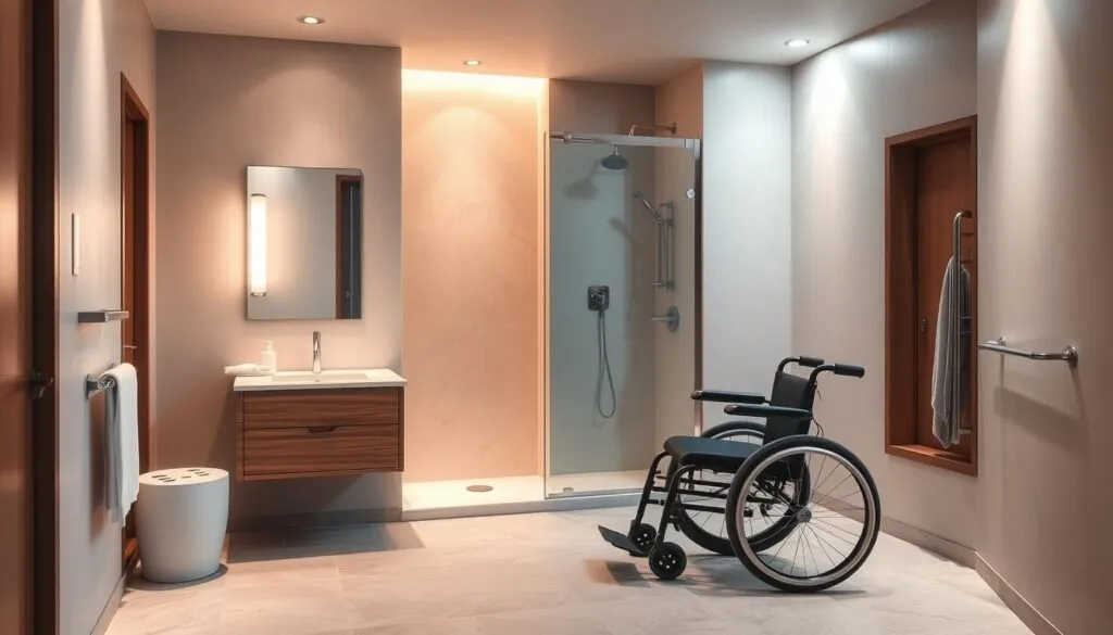 Barrierefreies Badezimmer Design