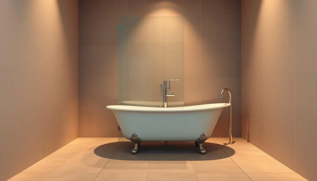 Duschtrennwand Badewanne