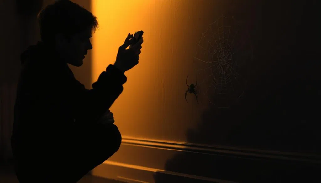 Spinnenabwehr durch Geräusche