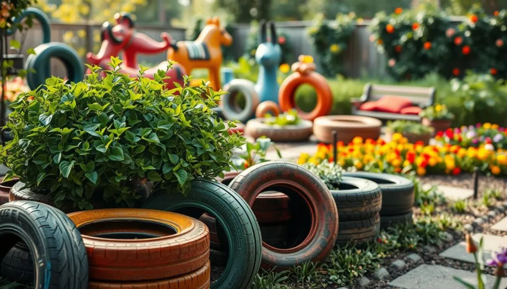 Autoreifen Gartenprojekte Inspiration