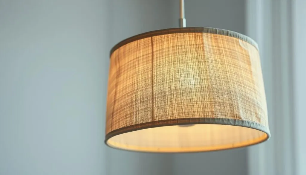 DIY Lampenschirm aus Stoff