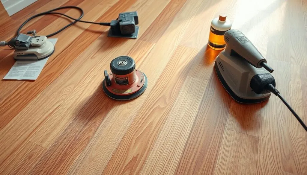 Holzboden abschleifen und ölen