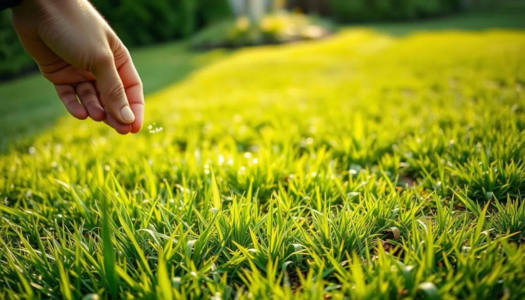Rasenpflege Fehler vermeiden