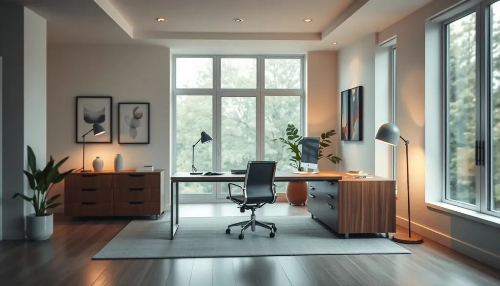 Arbeitszimmer Leuchte