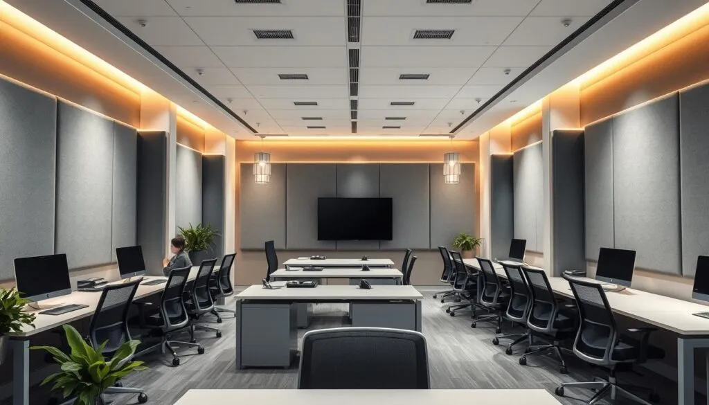 Akustikpaneele im Büro