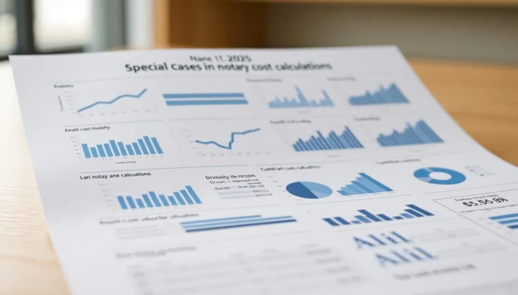 Besondere Fälle Notarkosten 2025