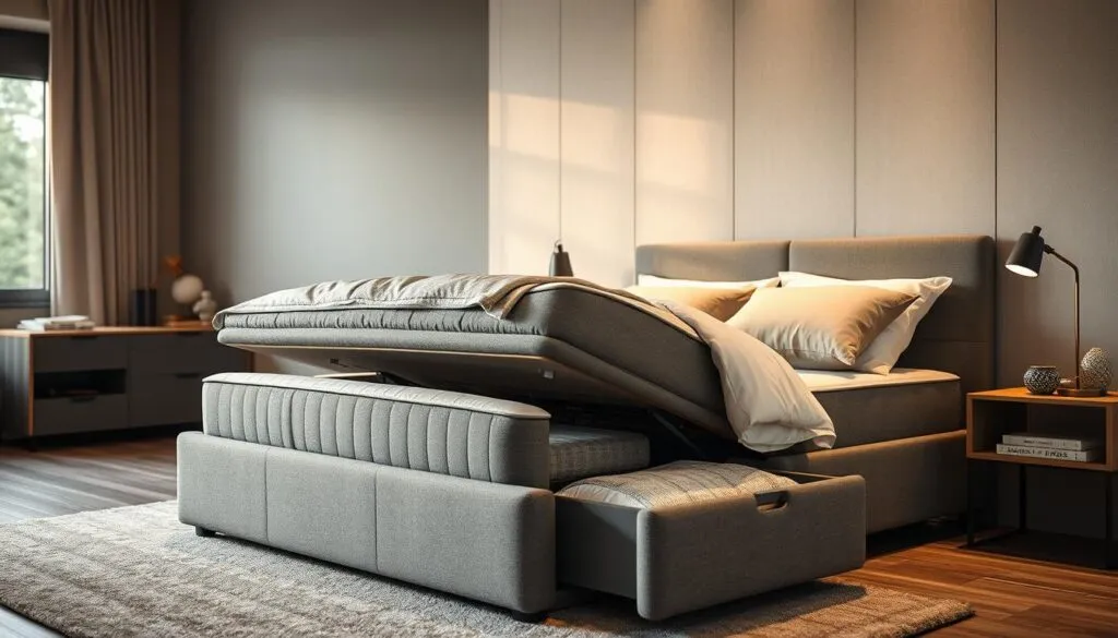 Innovative Bettkasten Stauraumlösungen