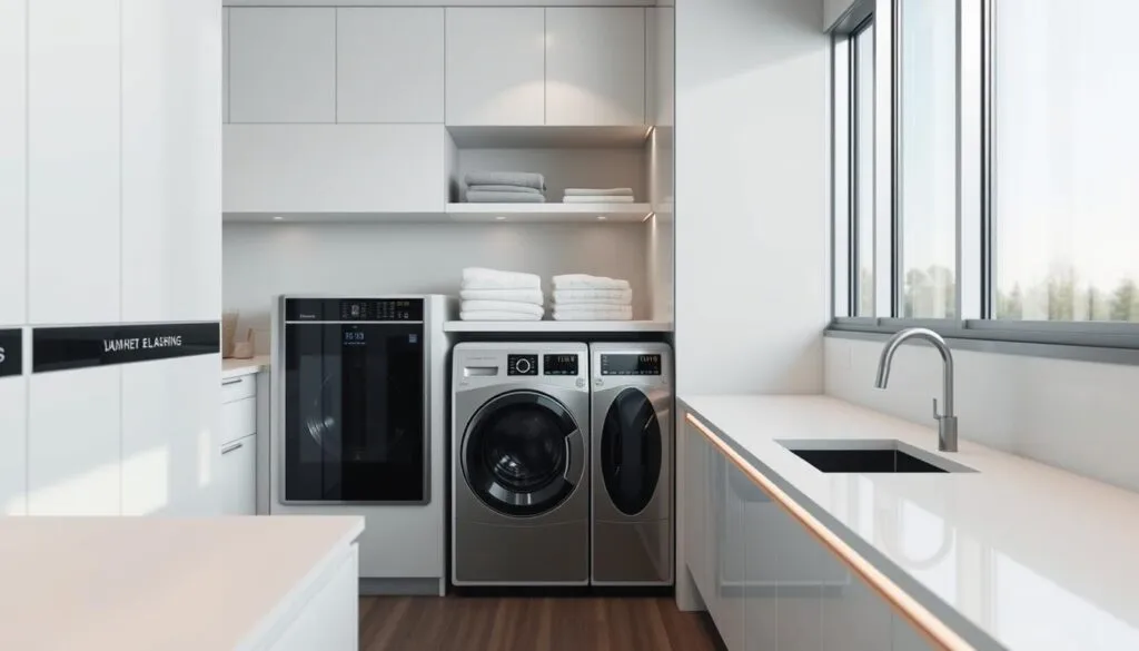 Intelligente Technik Hauswirtschaftsraum