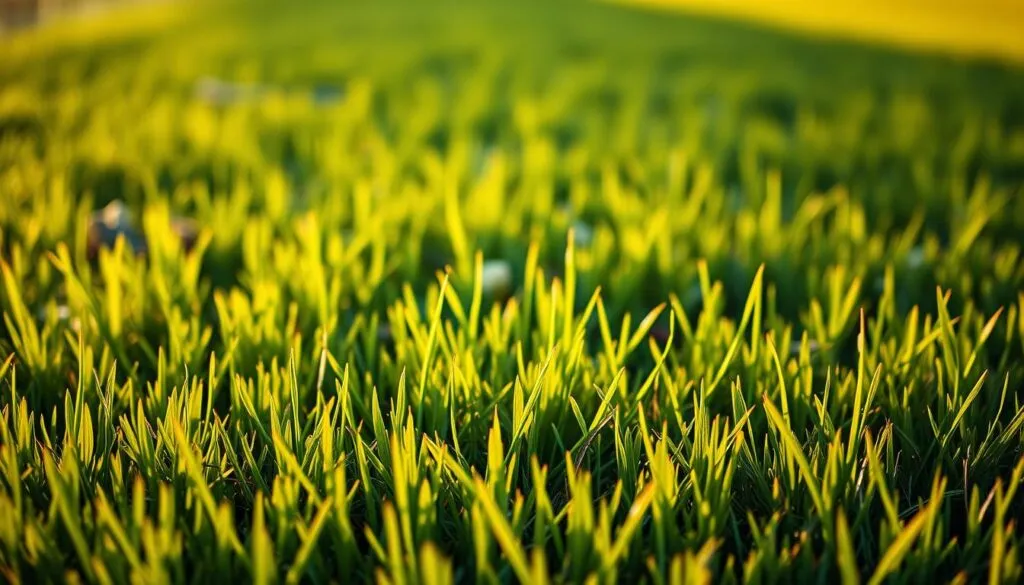 Kalk gegen Moos im Rasen