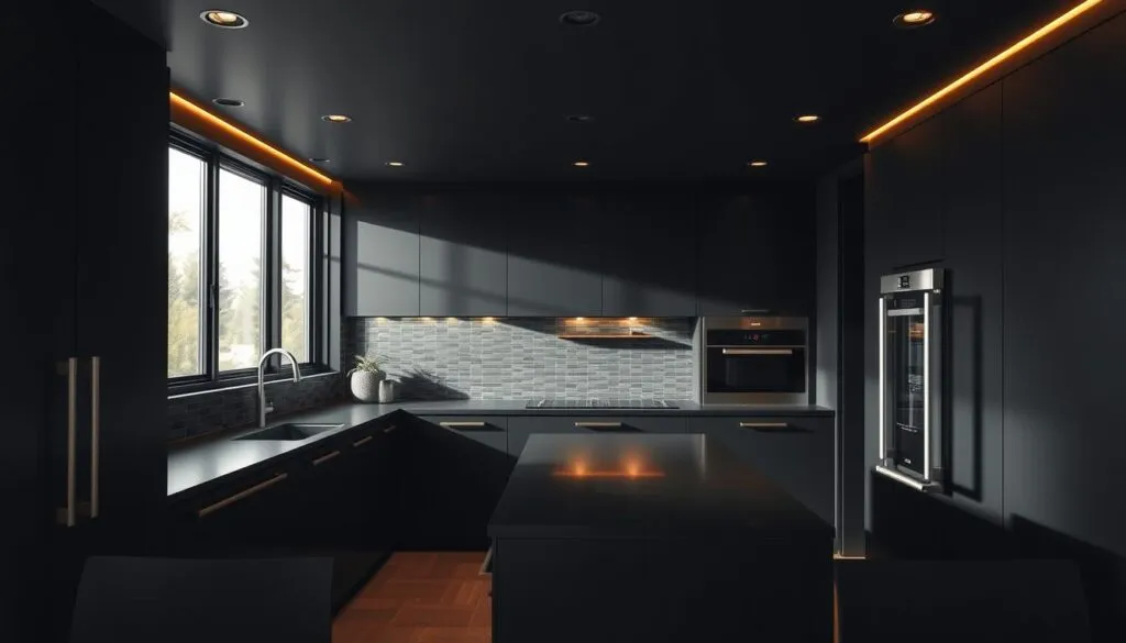 Küche Schwarz