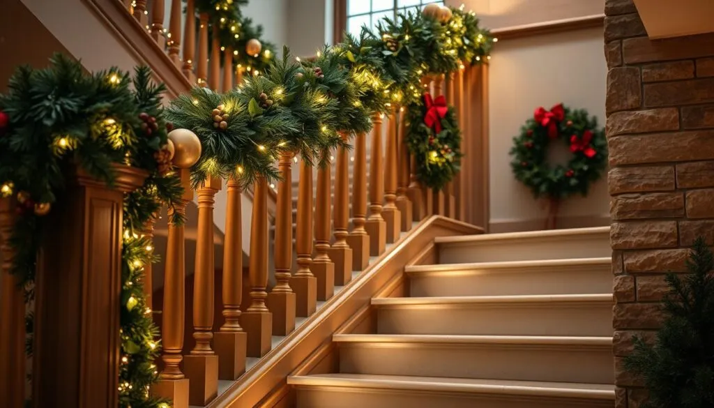 sichere Treppendekoration