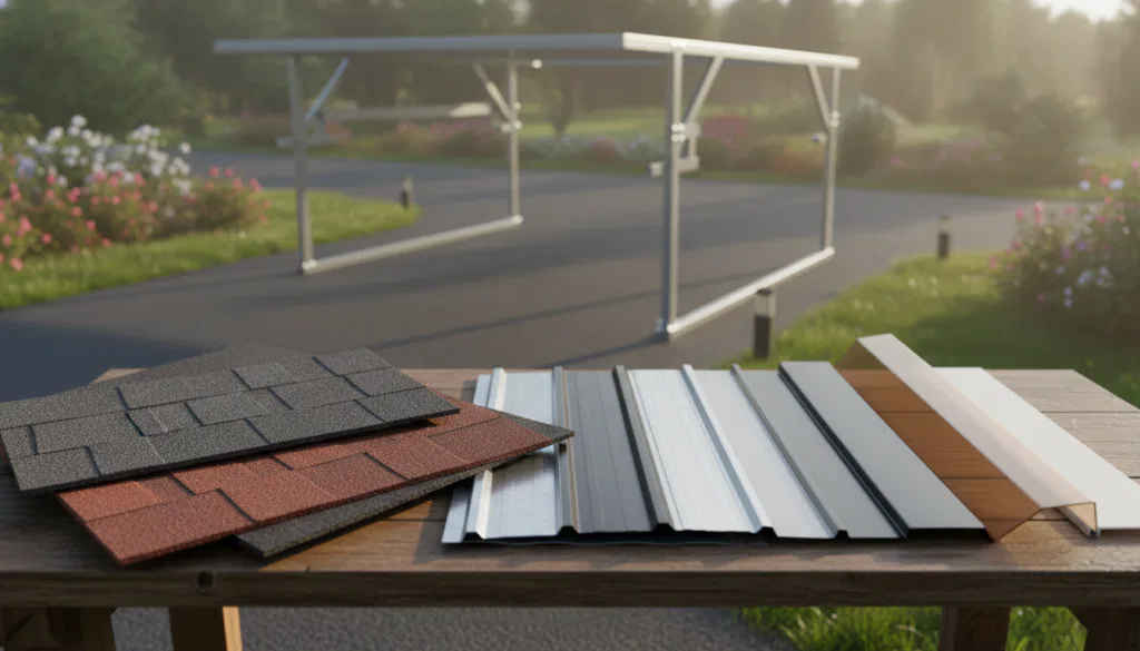 Carport Dacheindeckung Materialien