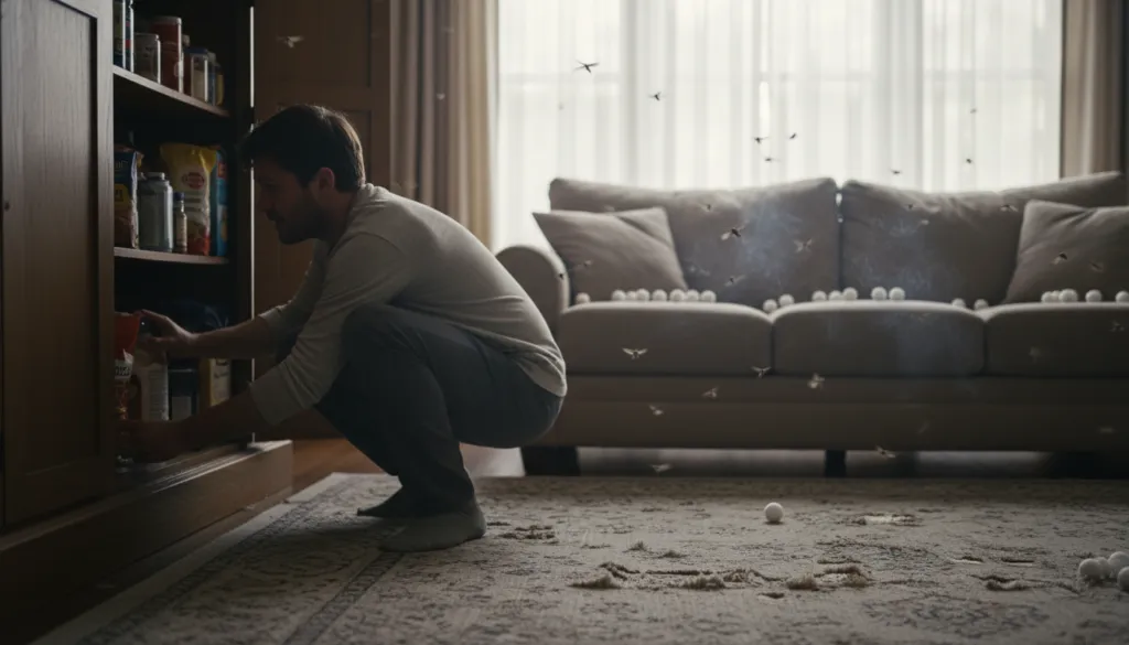 Motten in der Wohnung