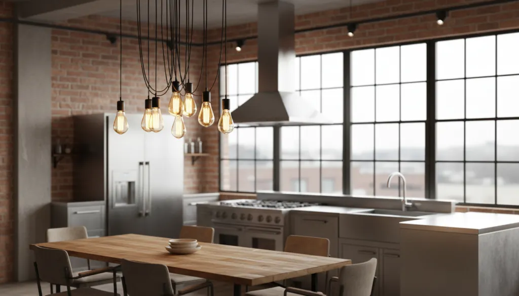 Beleuchtungskonzepte Industrial Stil