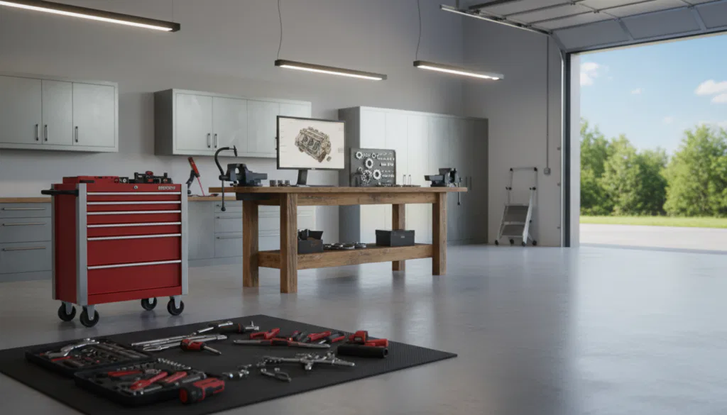 Industrieboden Garage