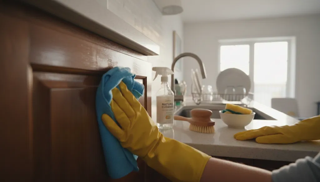 Küchenfronten reinigen