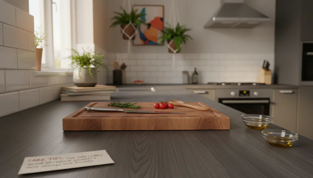 Pflege Tipps Arbeitsplatte Langlebigkeit