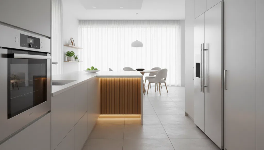 Integration in ein stimmiges Küchendesign