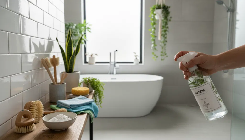 Nachhaltige Pflege von Duschfliesen