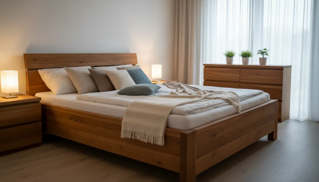 Pflege Massivholz Boxspringbett