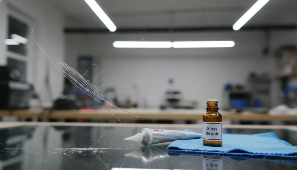 Risiken eigenständige Reparatur Glas