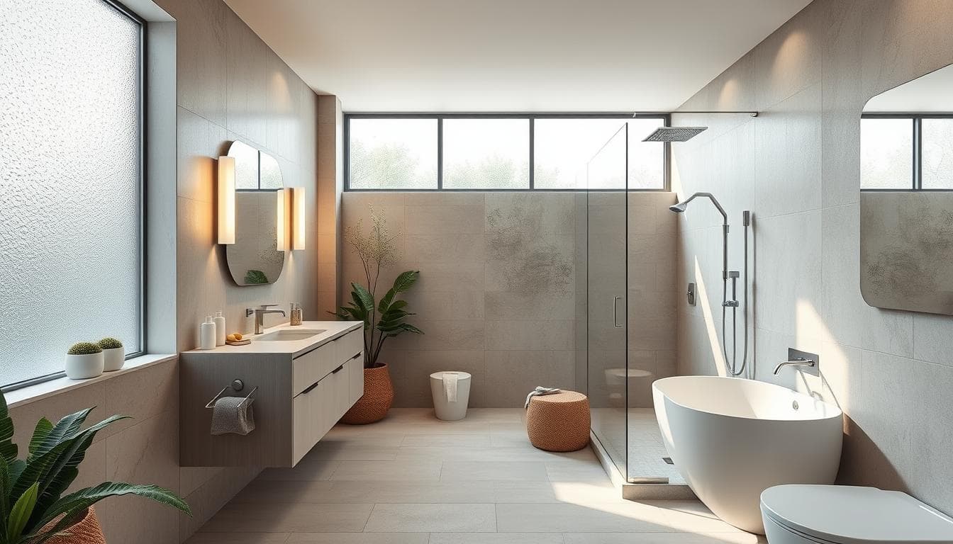 kleines bad mit dusche gestalten